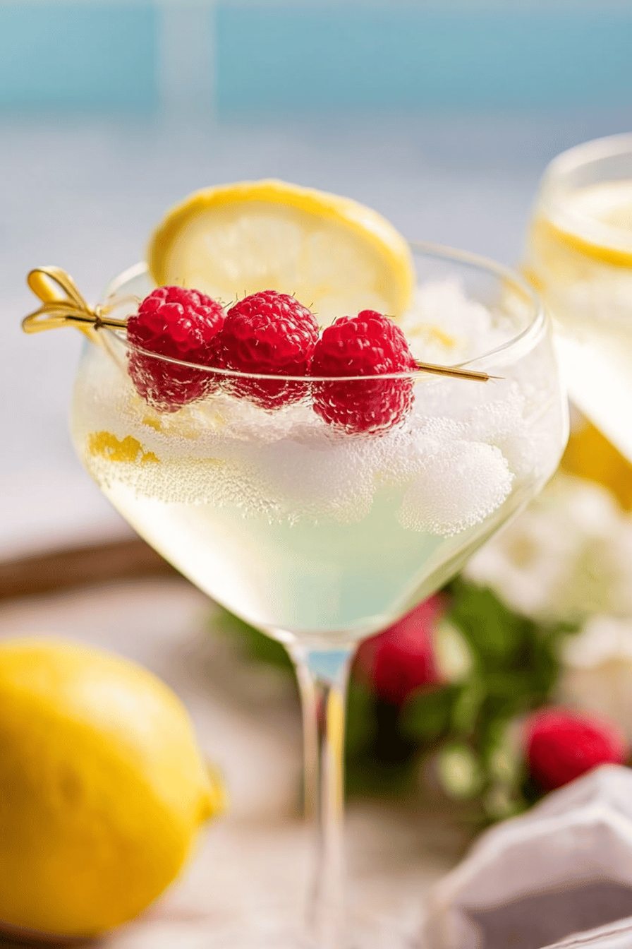 Elderflower Spritz Sparkling Floral Refreshment