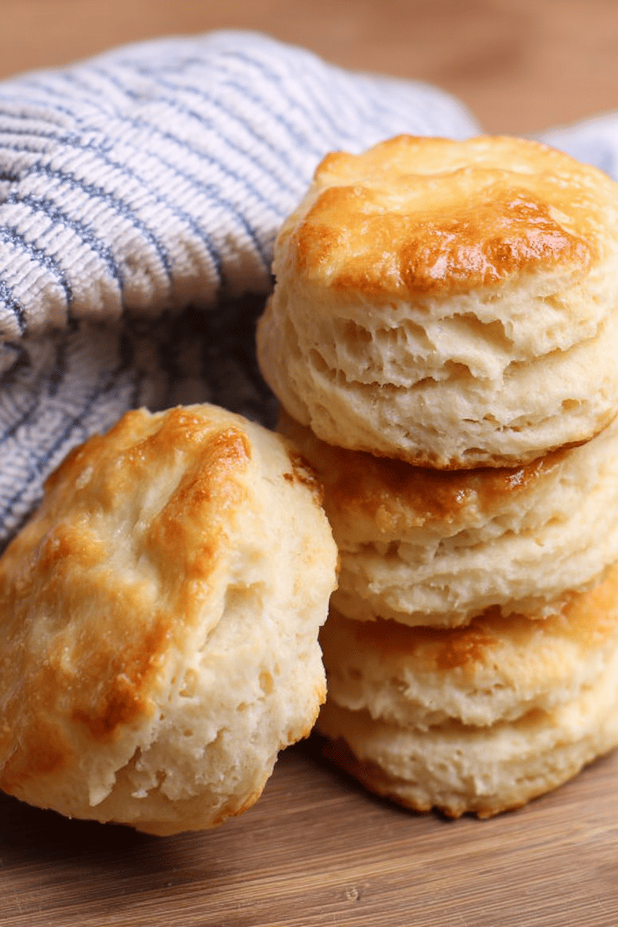 Fluffy Southern Buttermilk Cream Cheese Biscuits