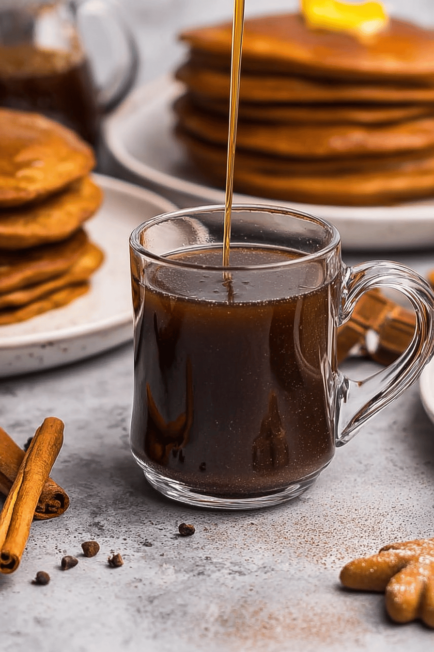 Gingerbread Syrup for Cozy Holiday Flavors