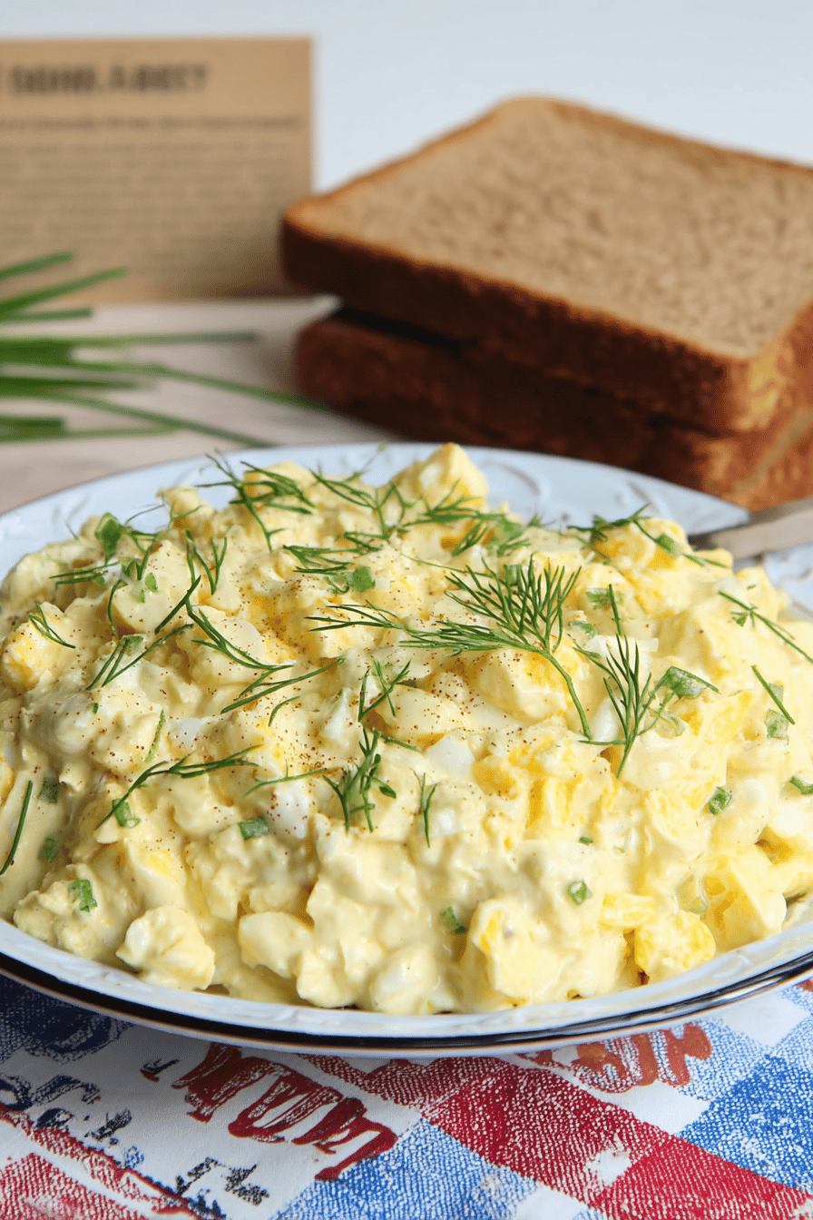 Grandma Barb’s Perfectly Chunky Egg Salad Sandwich