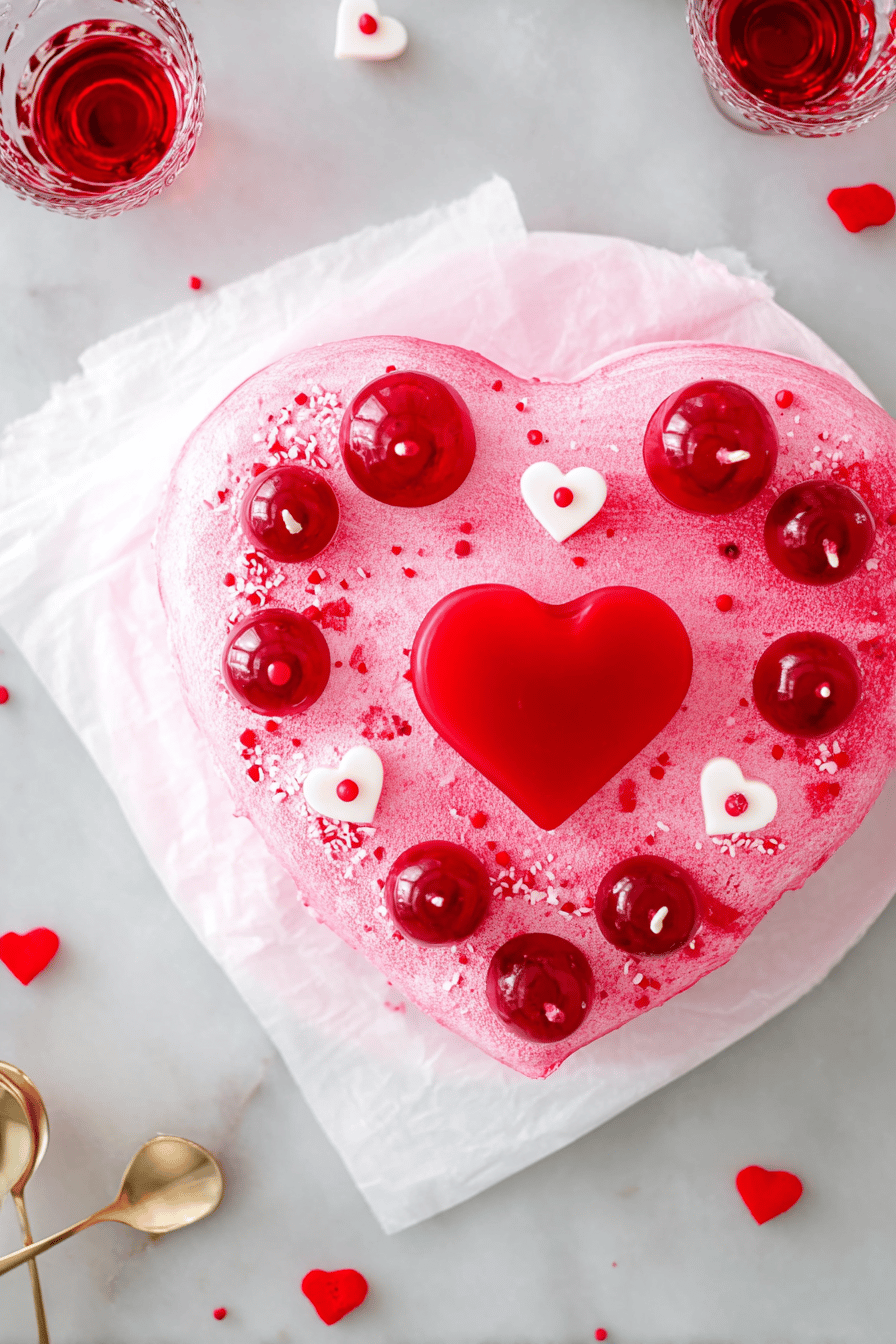Heart-Shaped Cake Hack Without Special Pans