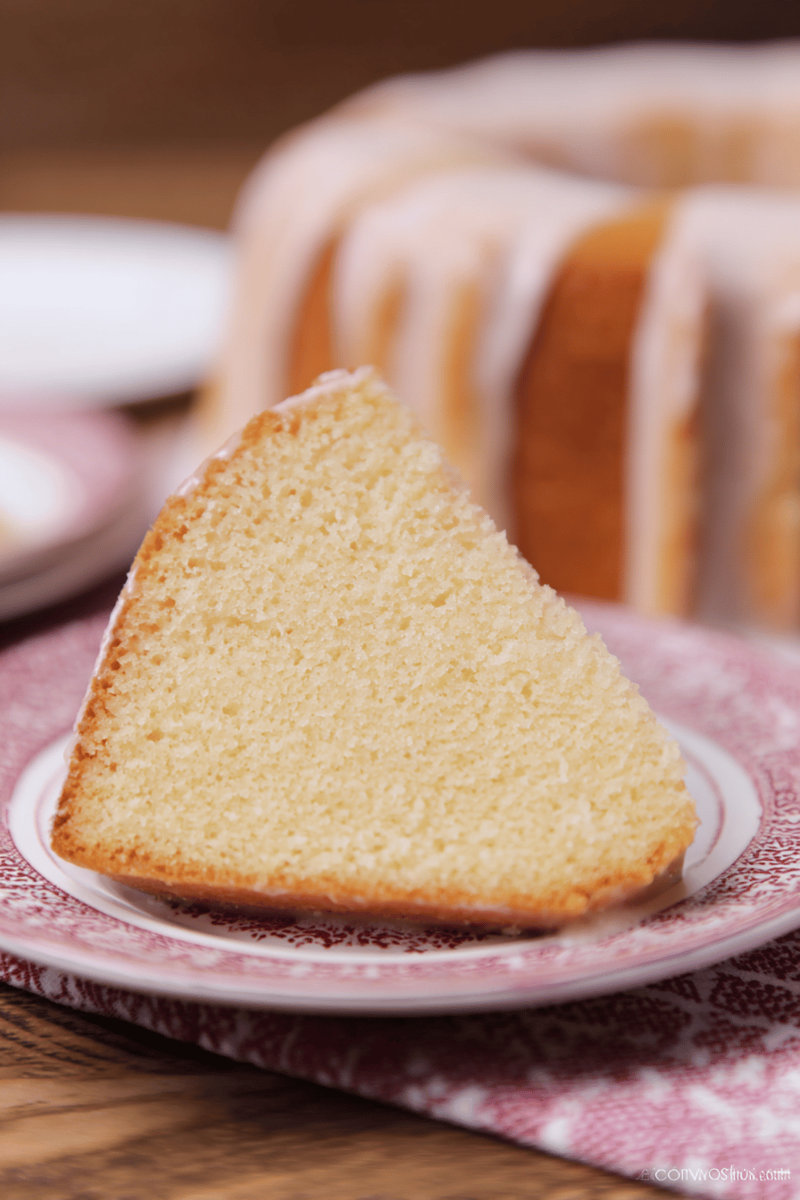 Moist Dense Sour Cream Pound Cake Recipe