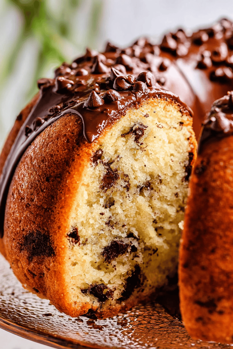 Mom's Timeless Chocolate Chip Bundt Cake