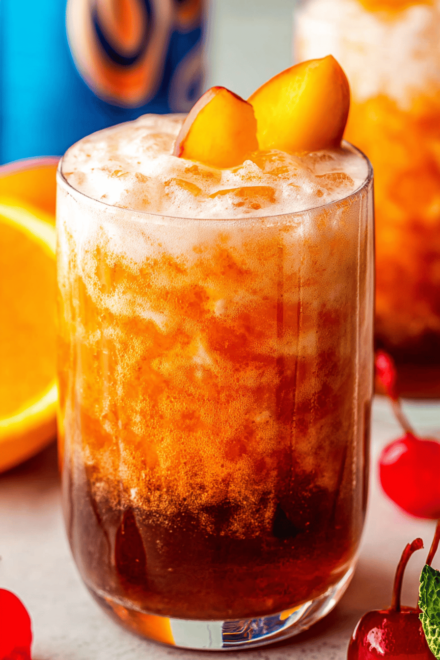 Peachy Fizzy Swig Copycat Drink