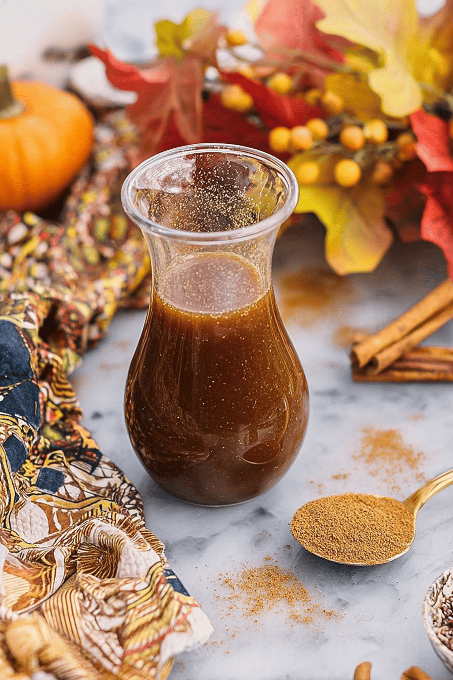 Pumpkin Spice Syrup for Holiday Warmth
