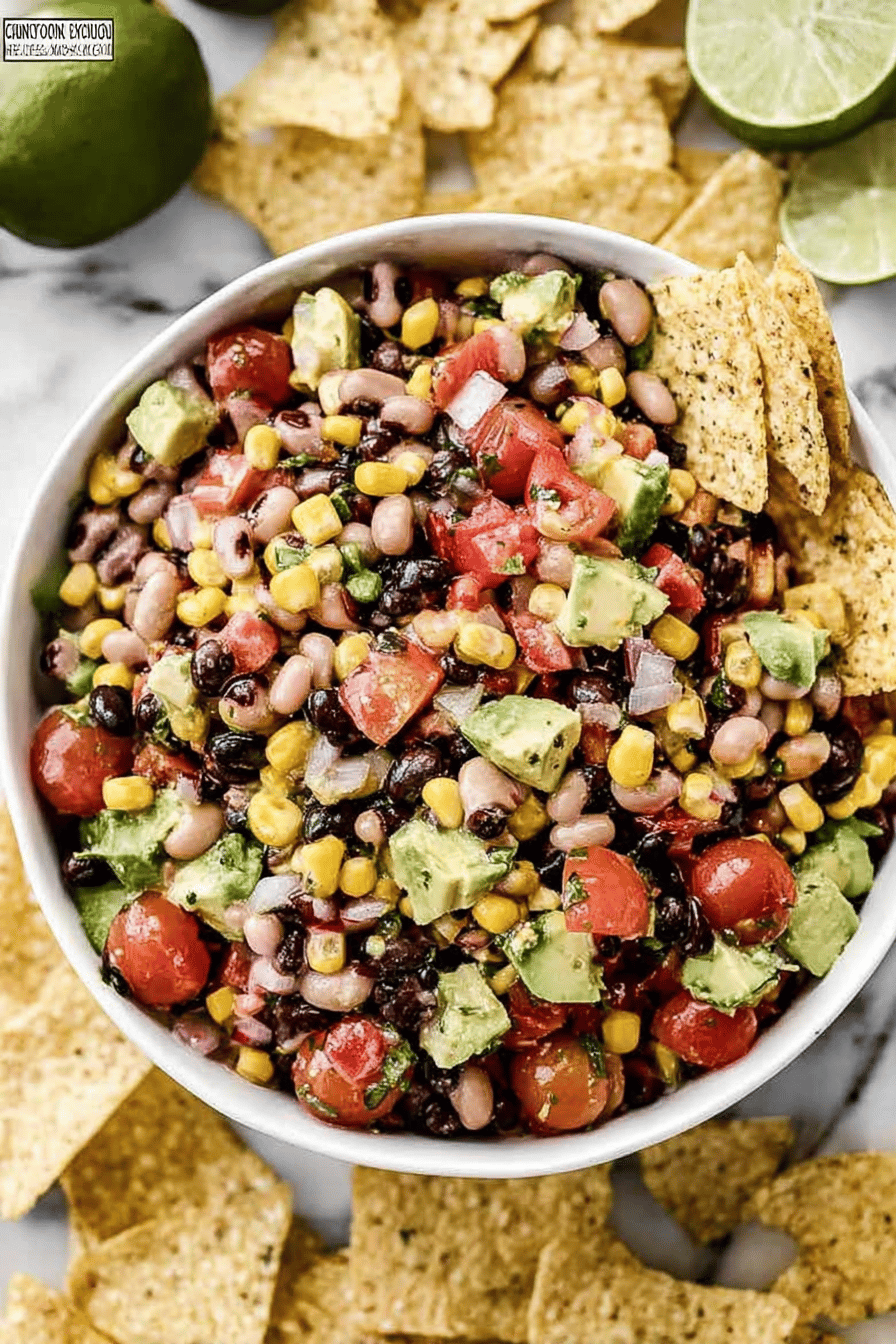 Quick Cowboy Caviar for Crowds