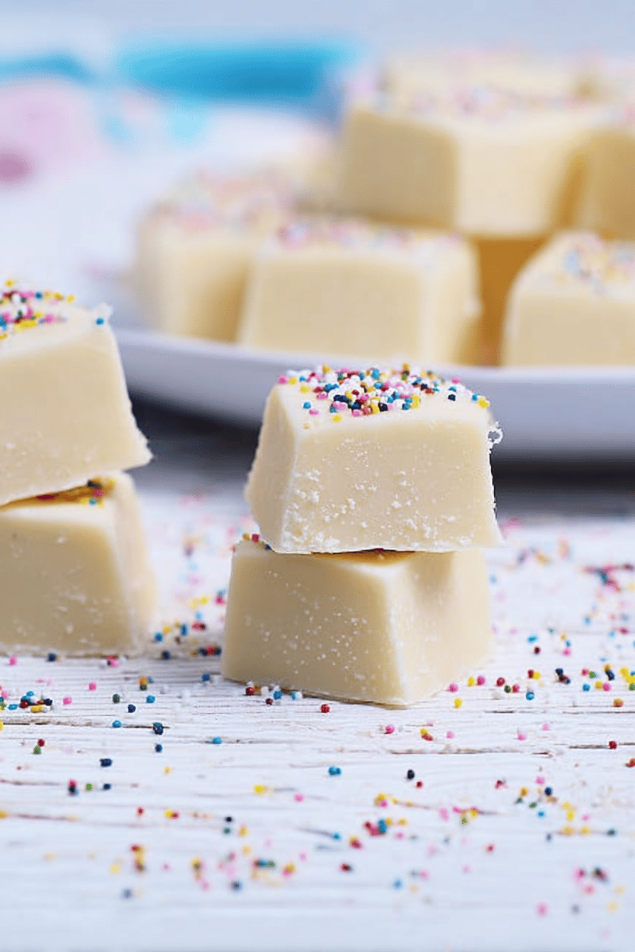 Quick Creamy White Chocolate Fudge