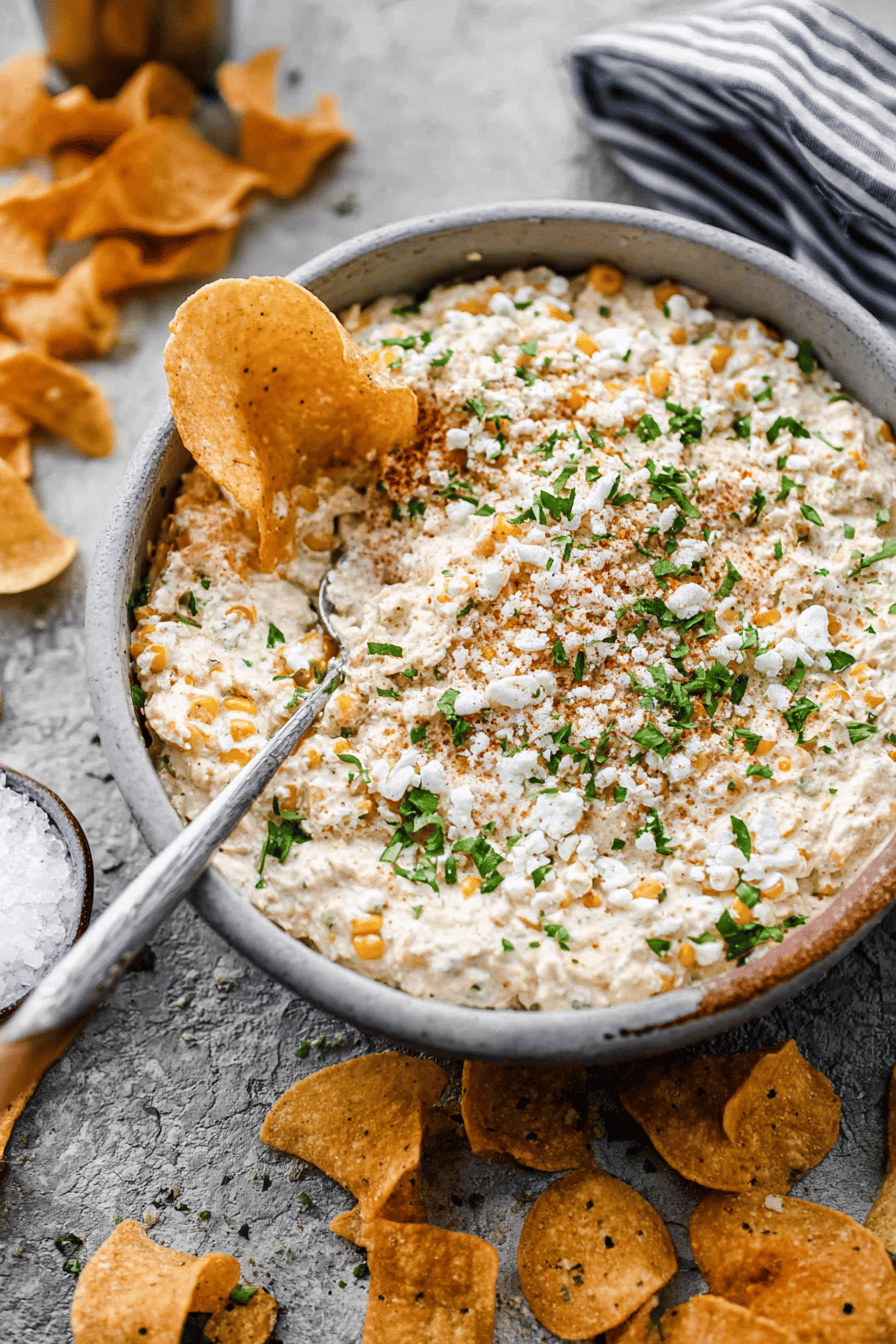 Quick Mexican Street Corn Dip in 15 Minutes