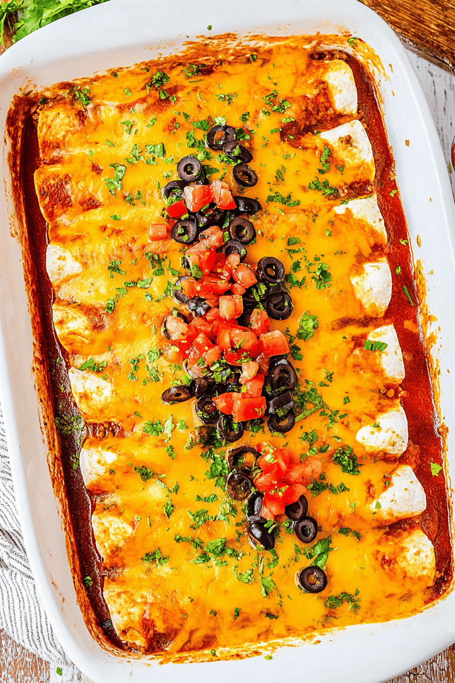 Simple Beef Enchiladas for Stress-Free Dinners