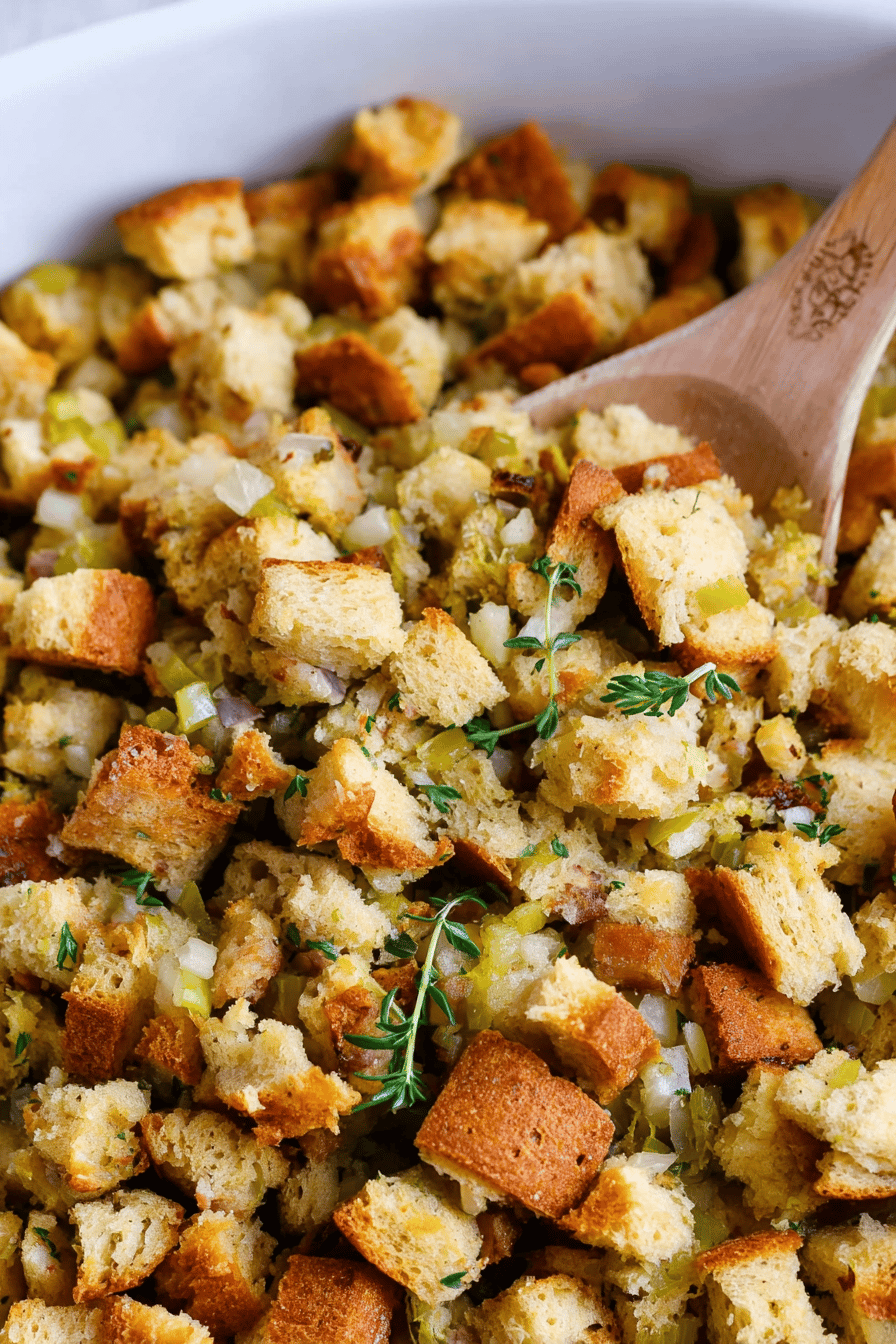 Simple Crockpot Stuffing for Effortless Holiday Meals