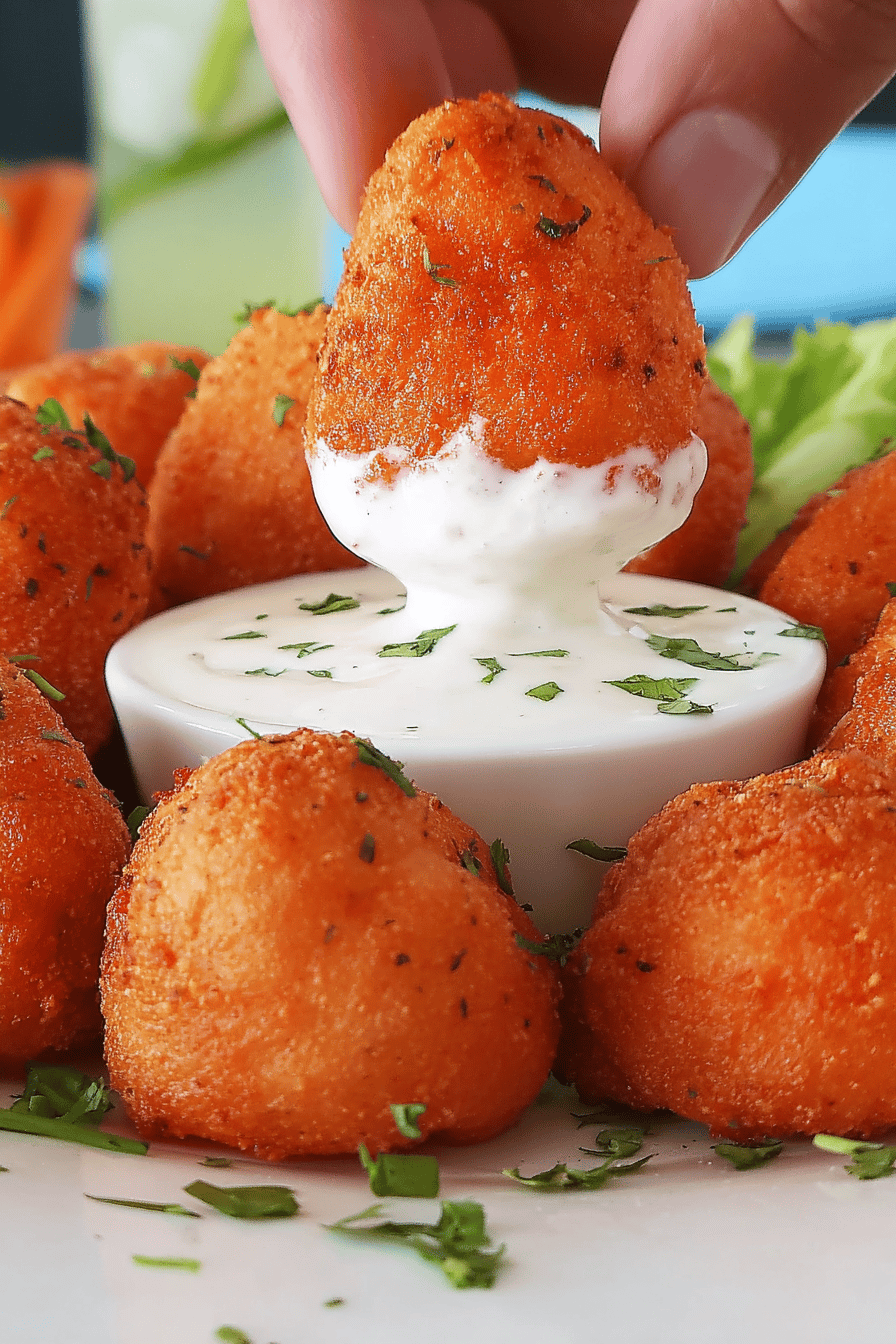 Spicy Baked Vegan Buffalo Cauliflower Wings