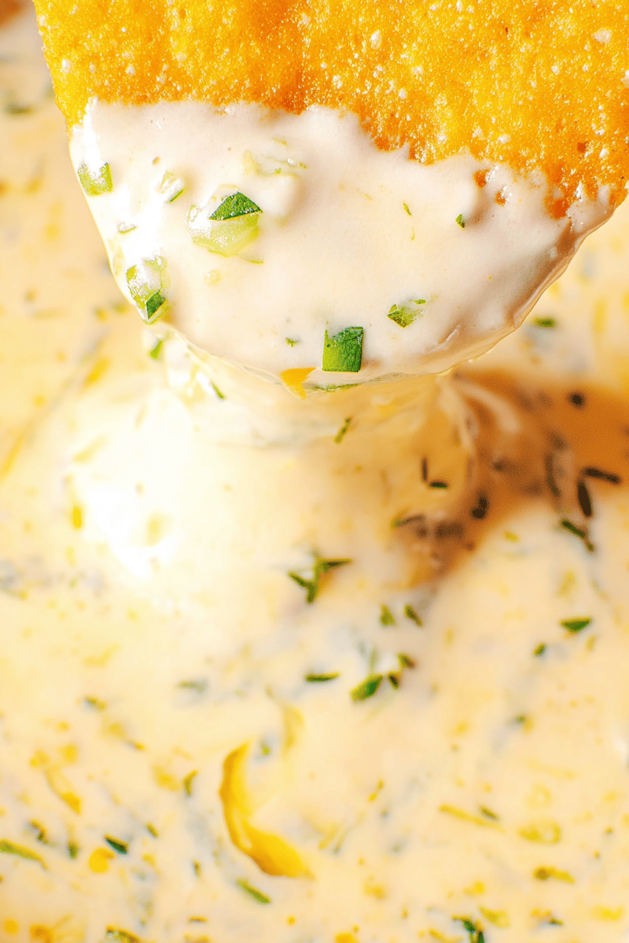 Spicy Velveeta Queso Blanco with Chiles