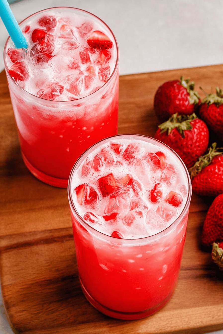 Strawberry Breeze Swig-Inspired Refresher