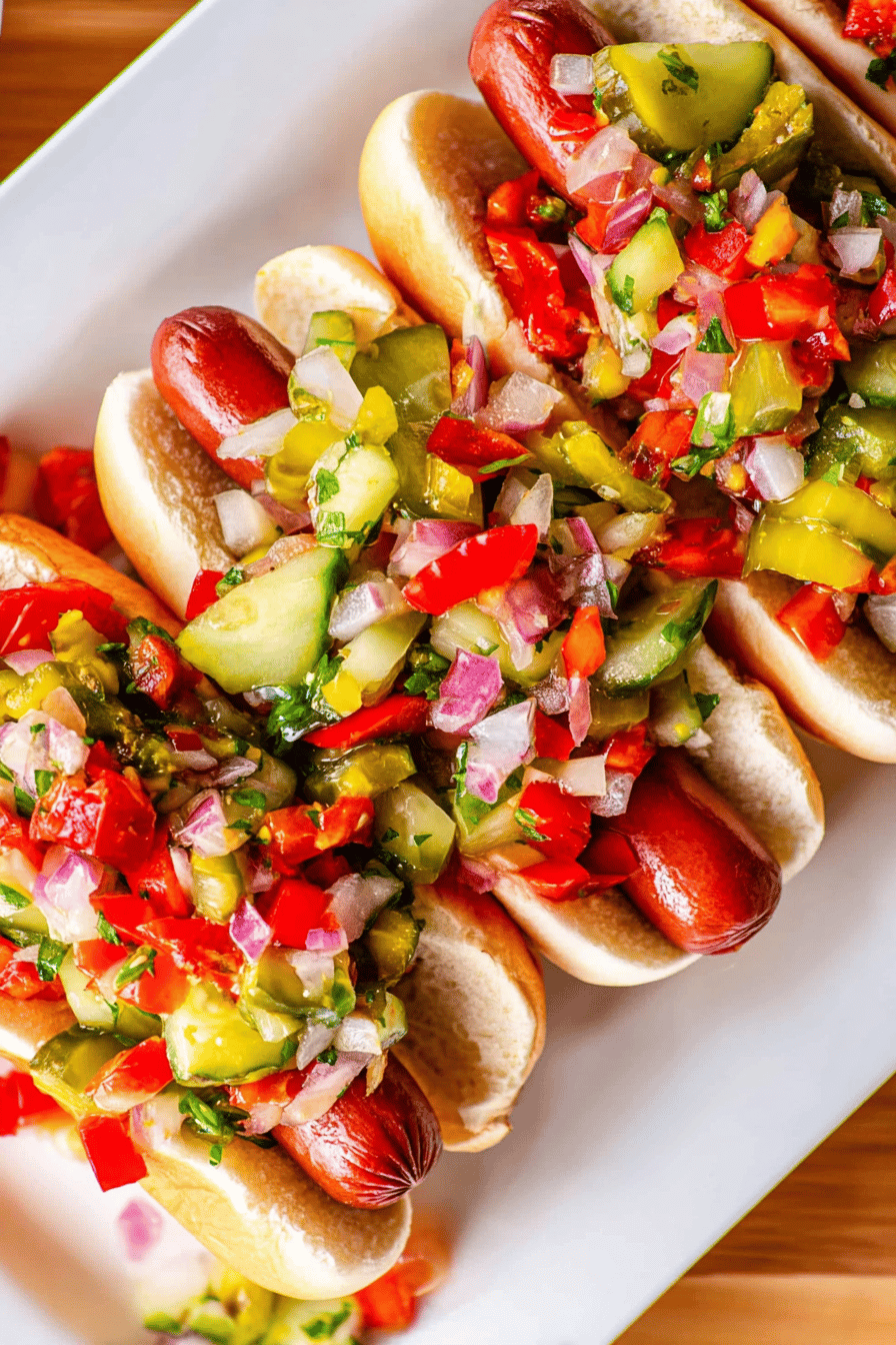 Tangy Pickle de Gallo Delight