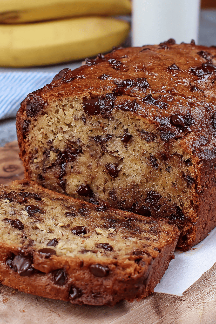 Ultimate Chocolate Chip Banana Bread Recipe