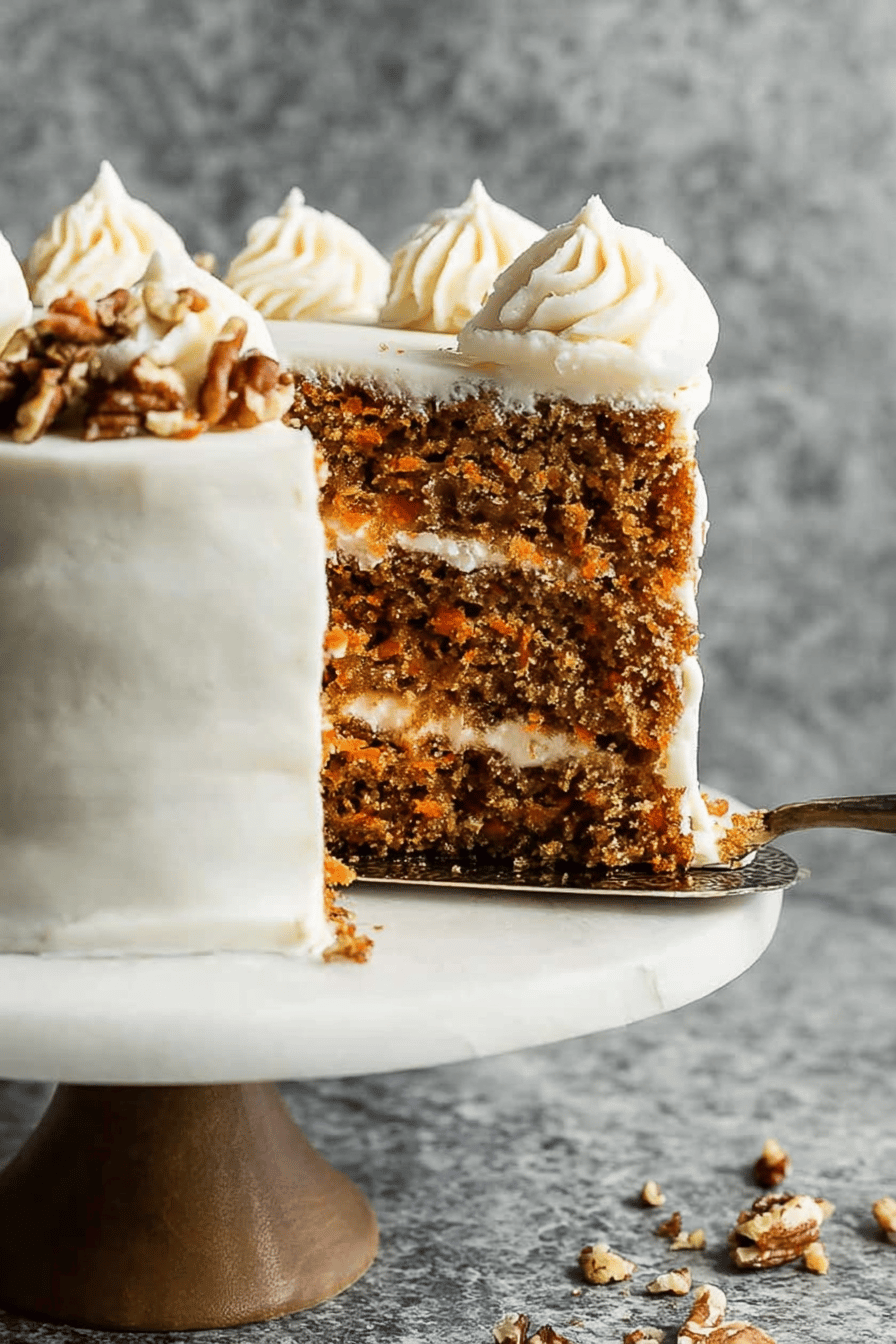 Ultra-Moist Pineapple Carrot Cake with Cream Cheese Frosting