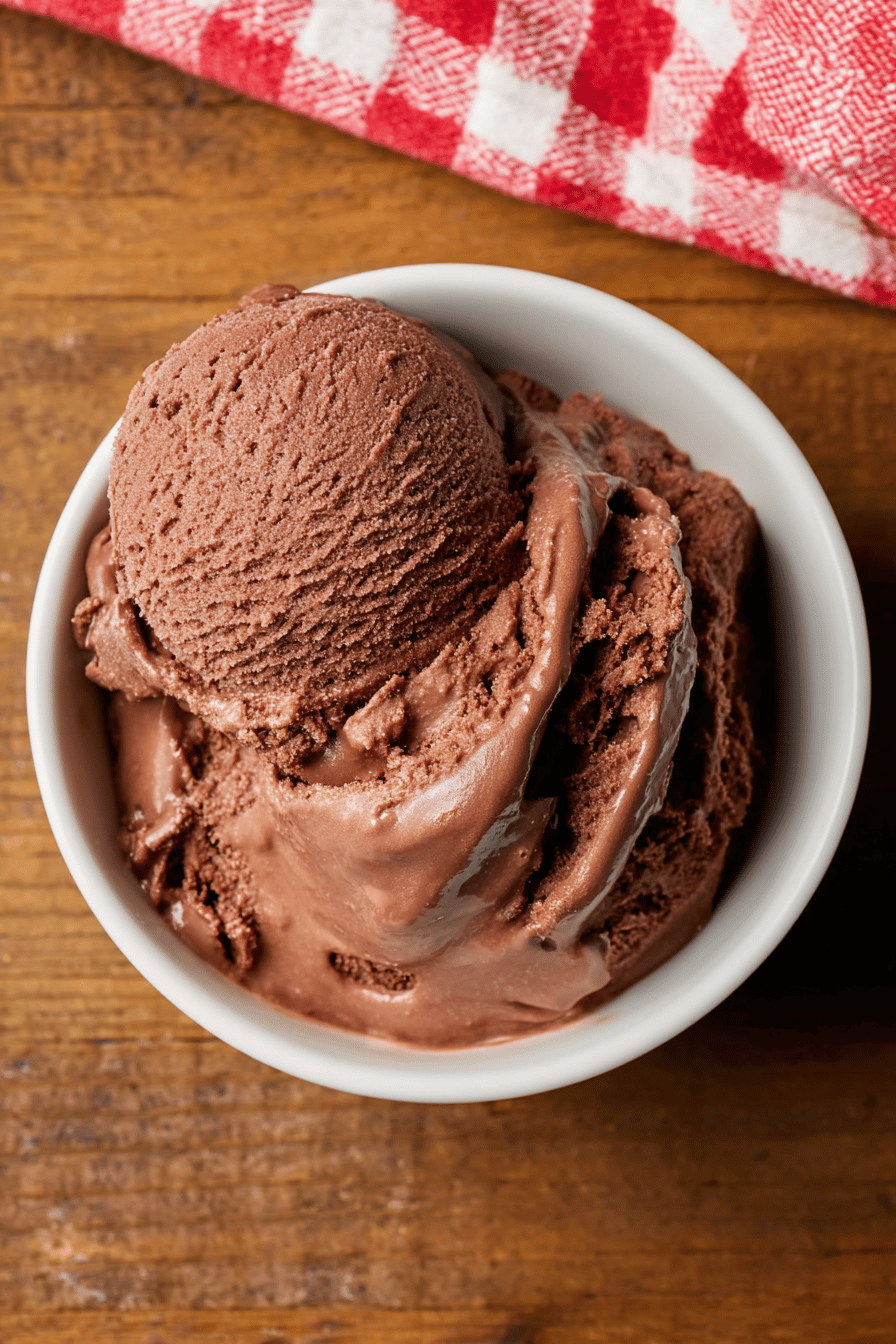 Chocolate Malt Ice Cream Bliss