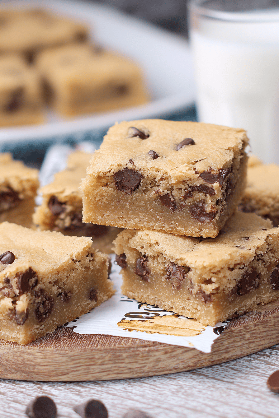 Classic Chewy Chocolate Chip Cookie Bars