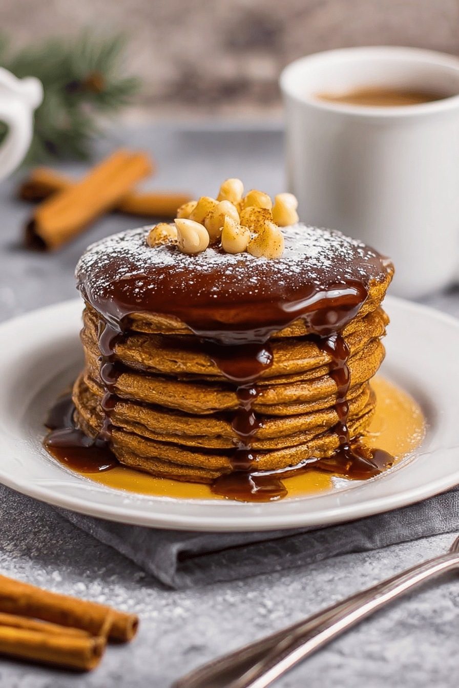 Cozy Gingerbread Pancakes for Chilly Mornings