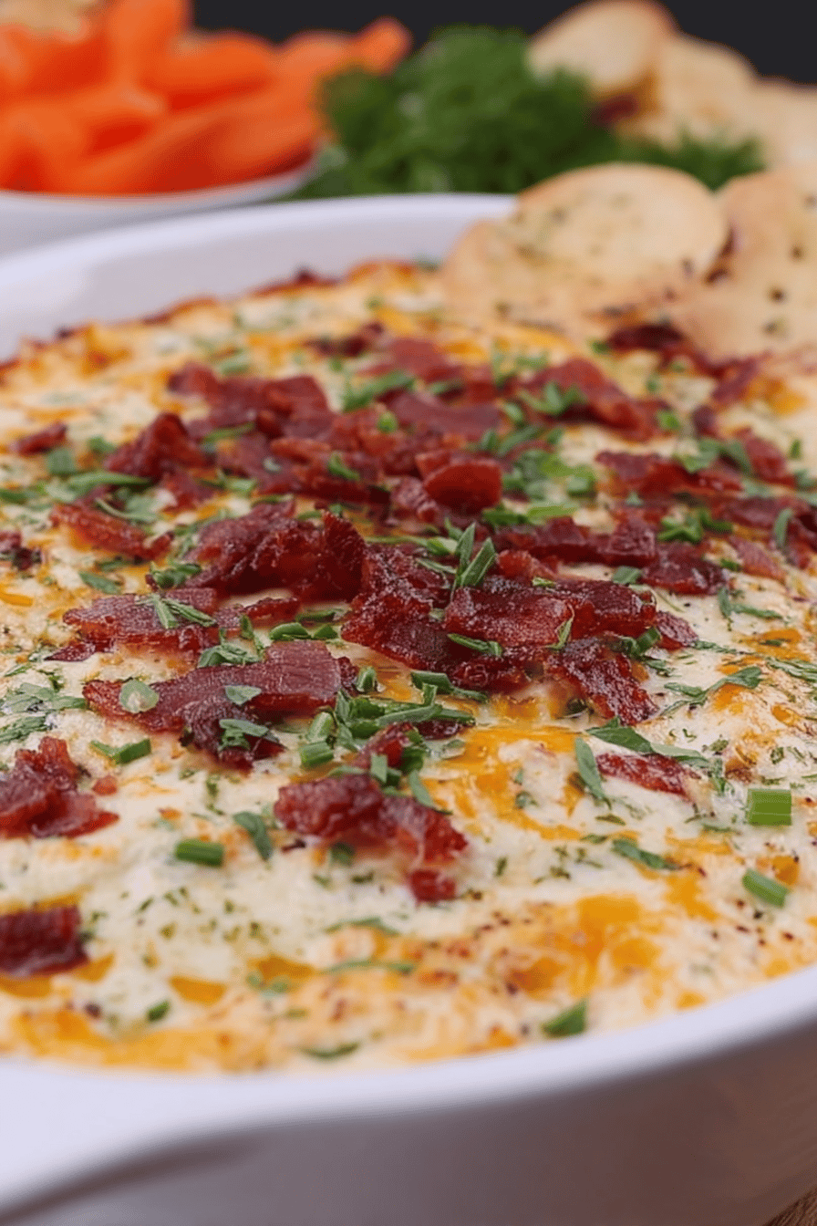 Creamy Bacon Jalapeno Popper Dip
