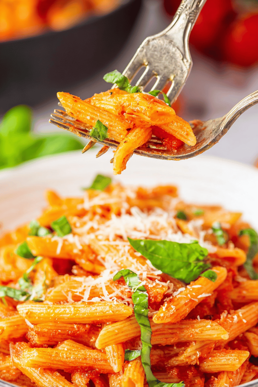 Creamy Tomato Basil Pasta for Busy Nights