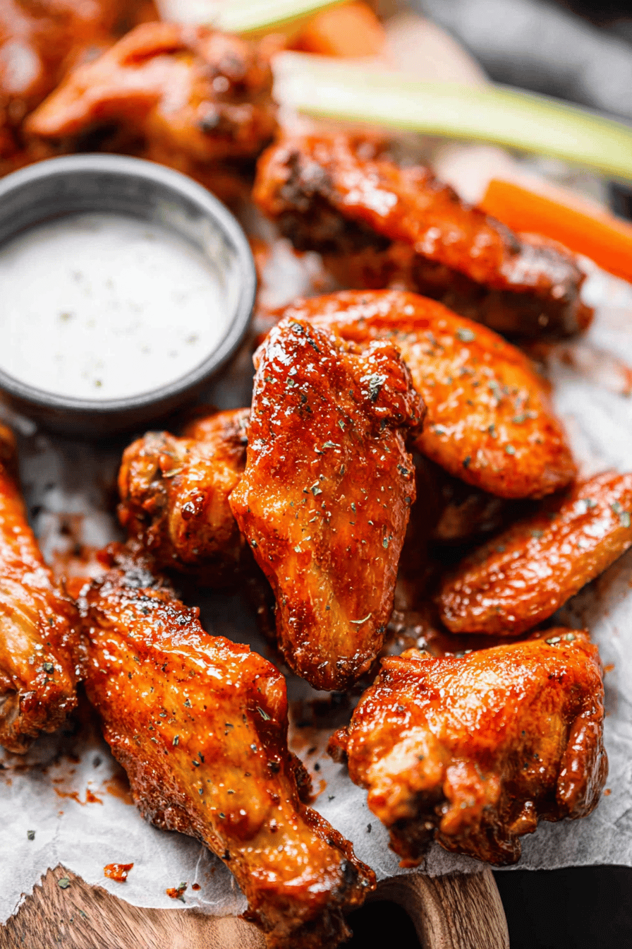 Crispy Air Fryer Chicken Wings for Any Party