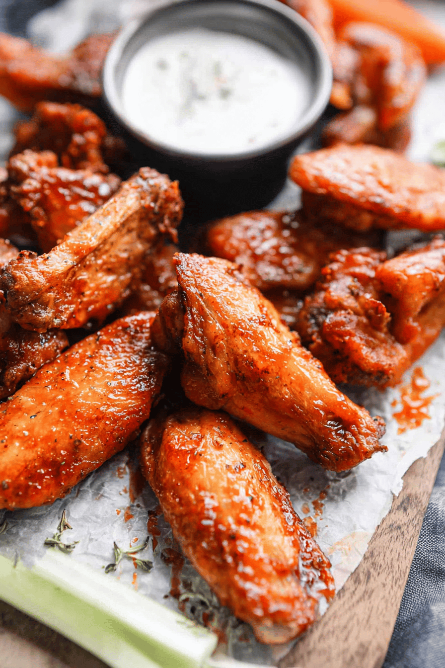 Crispy Air Fryer Chicken Wings with Spice Rub