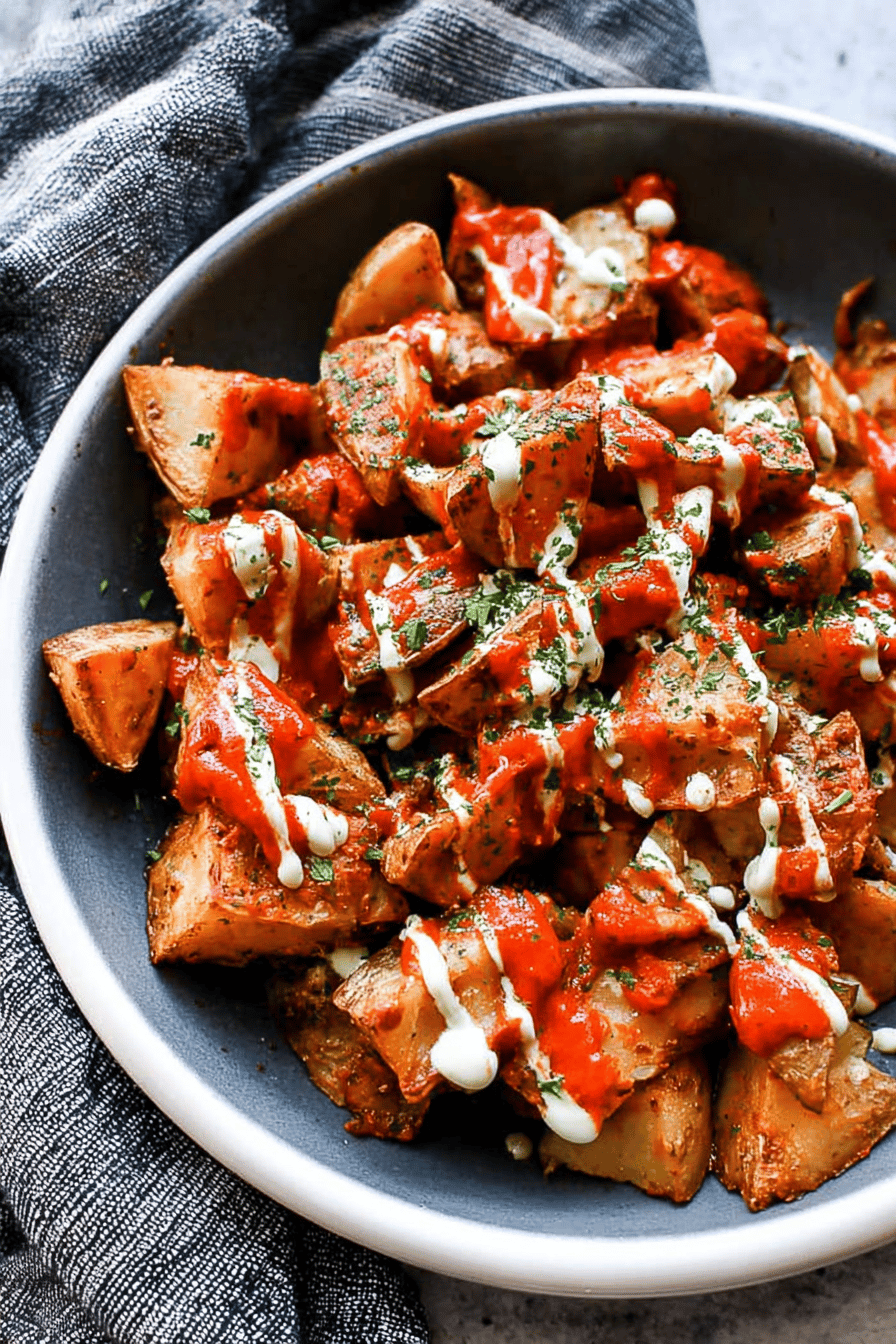 Crispy Barcelona-Style Patatas Bravas Recipe