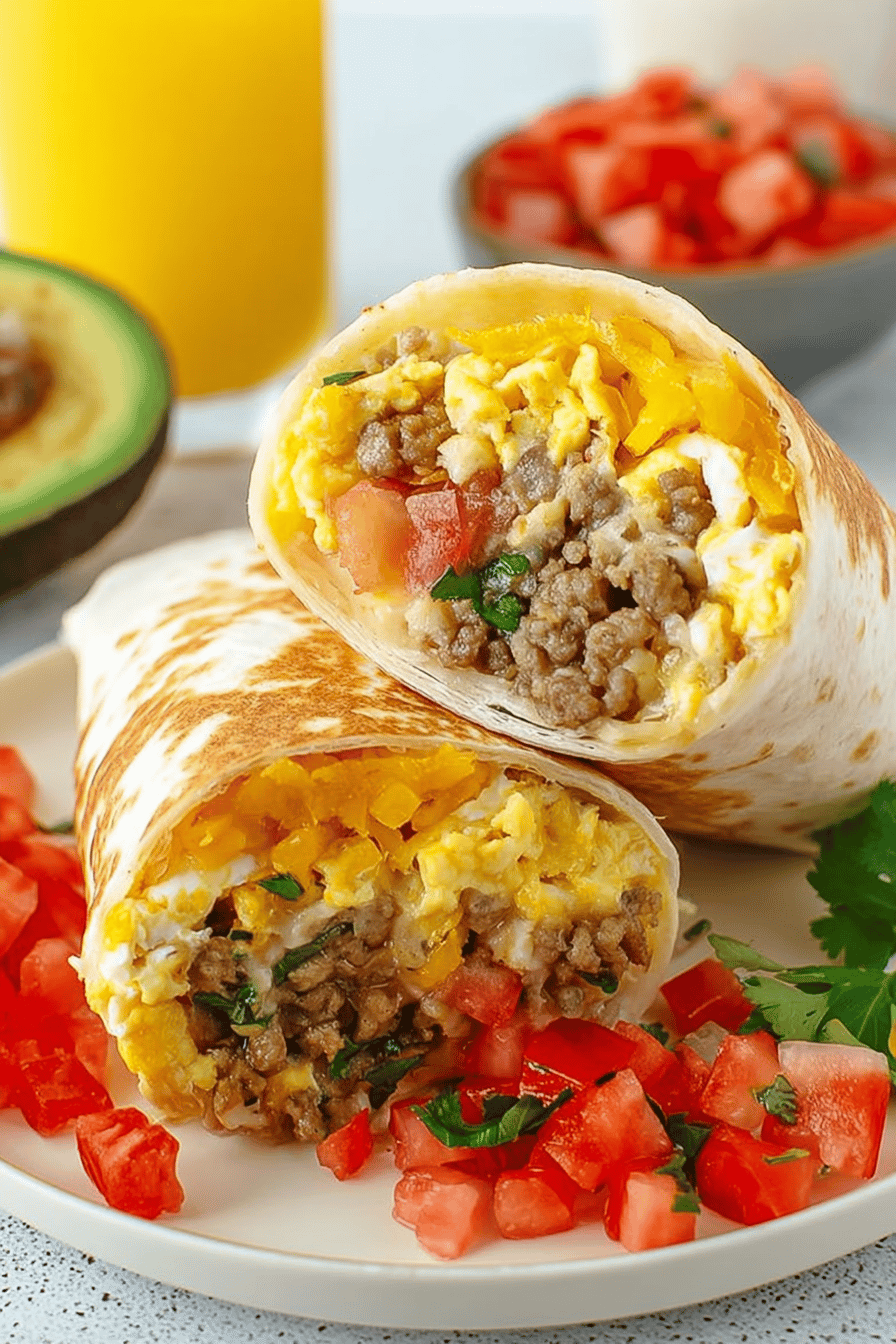 Easy Breakfast Burritos to Spice Up Mornings