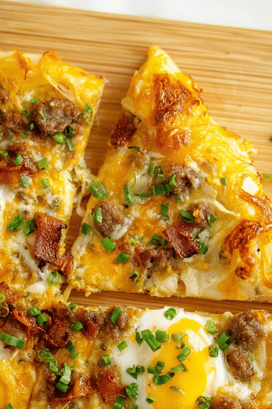 Easy Breakfast Pizza Recipe for Morning Delight