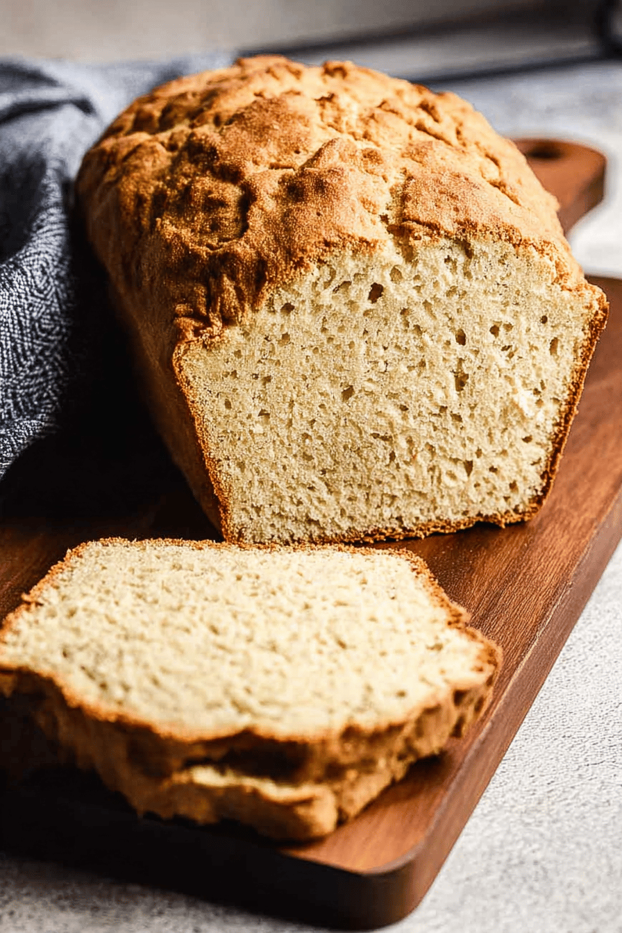 Easy Buttery Beer Bread in 5 Minutes