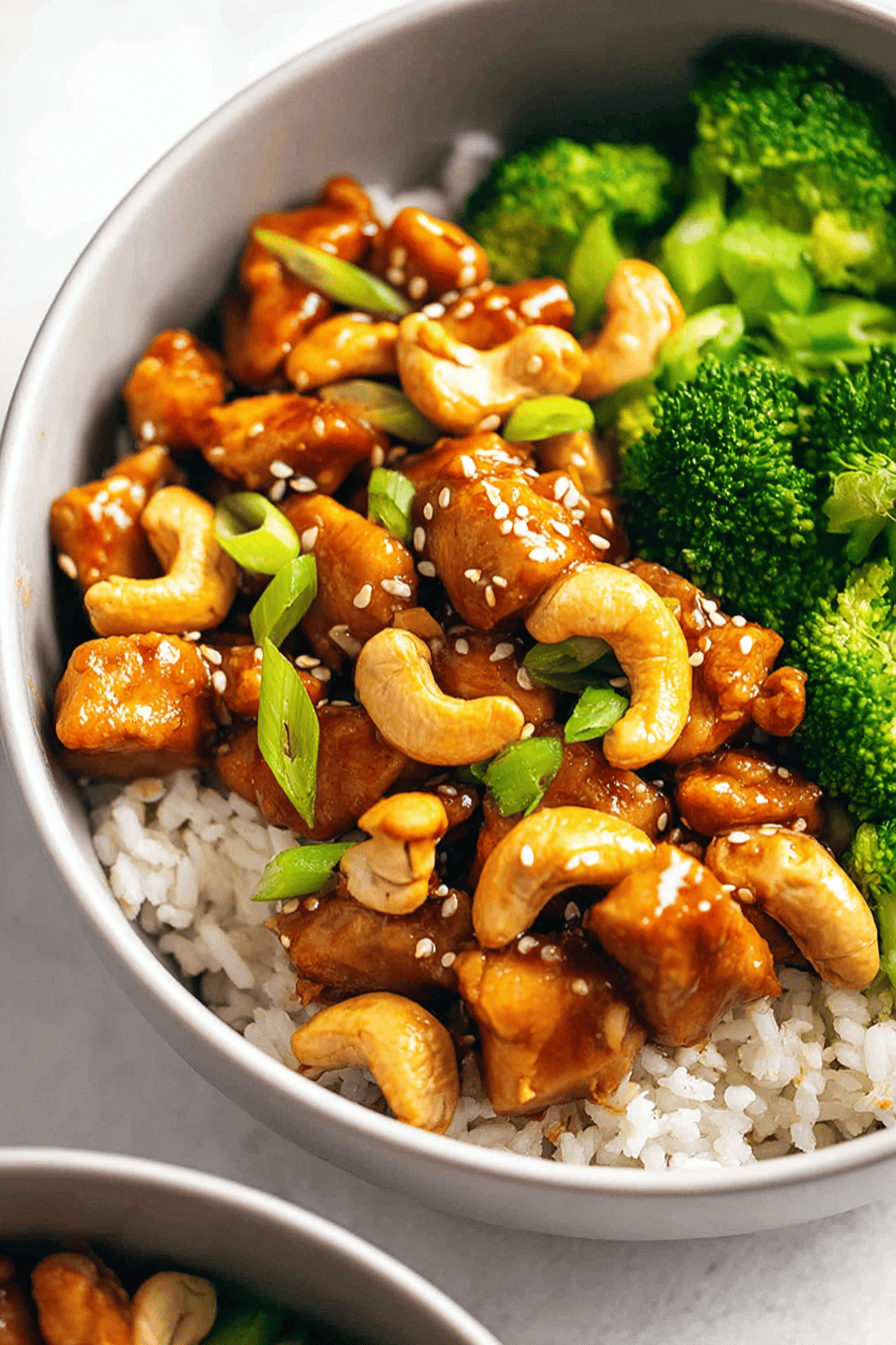 Easy Cashew Chicken Takeout Favorite