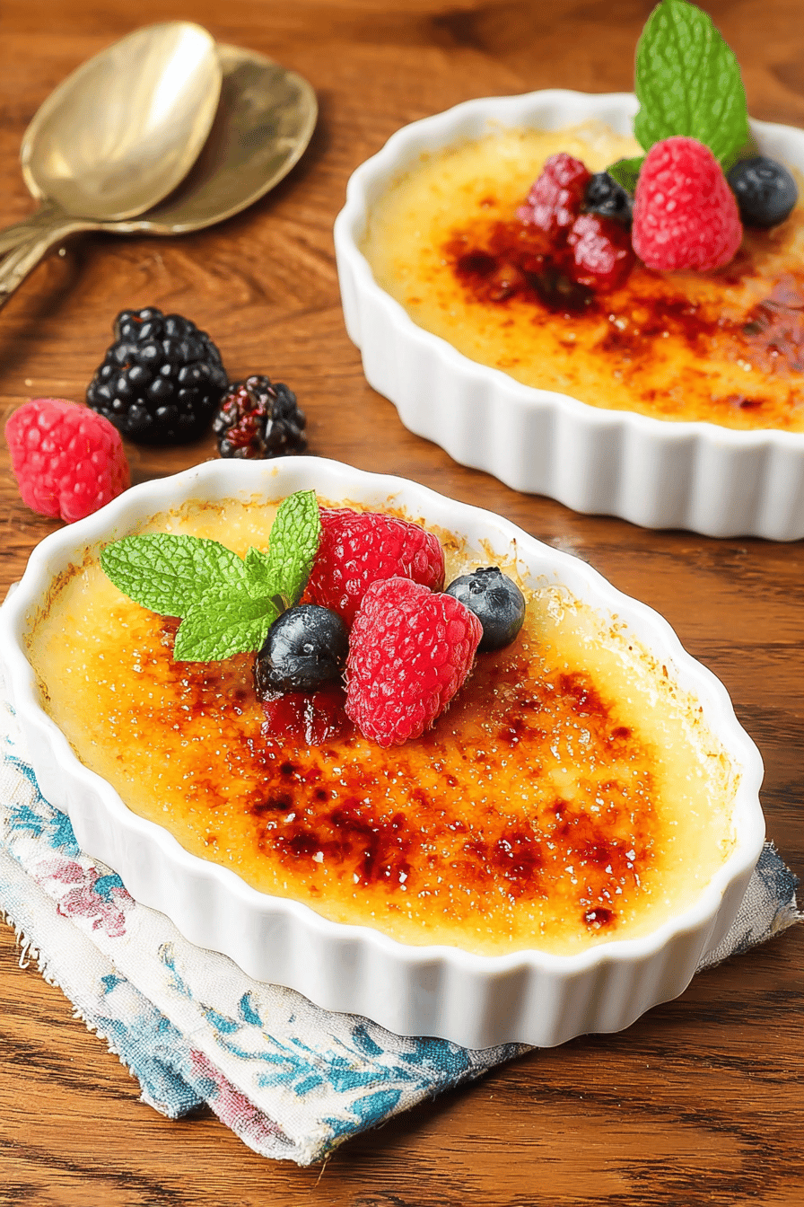 Easy Homemade Creme Brûlée Recipe