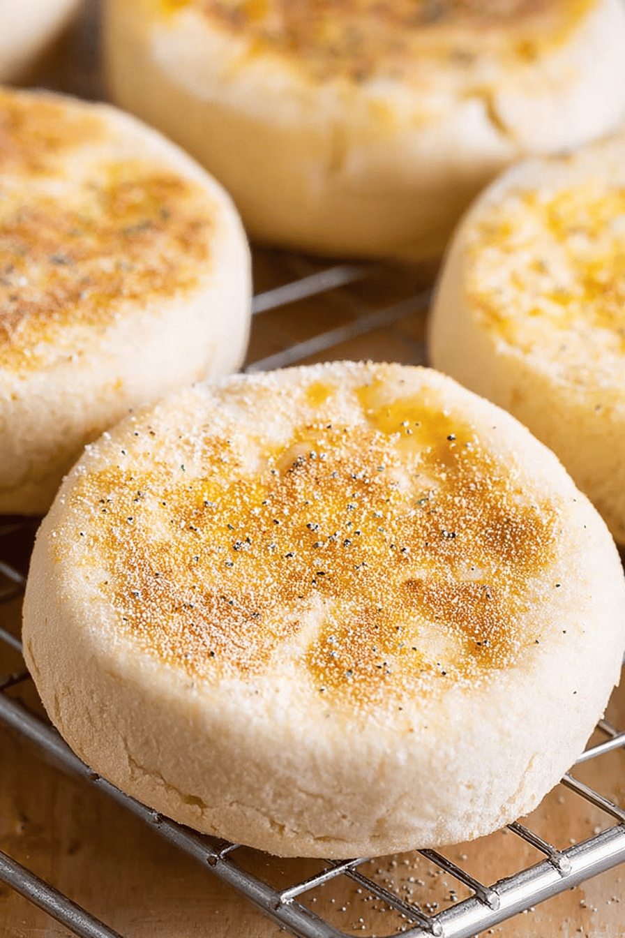 Easy Homemade English Muffins with Perfect Crannies