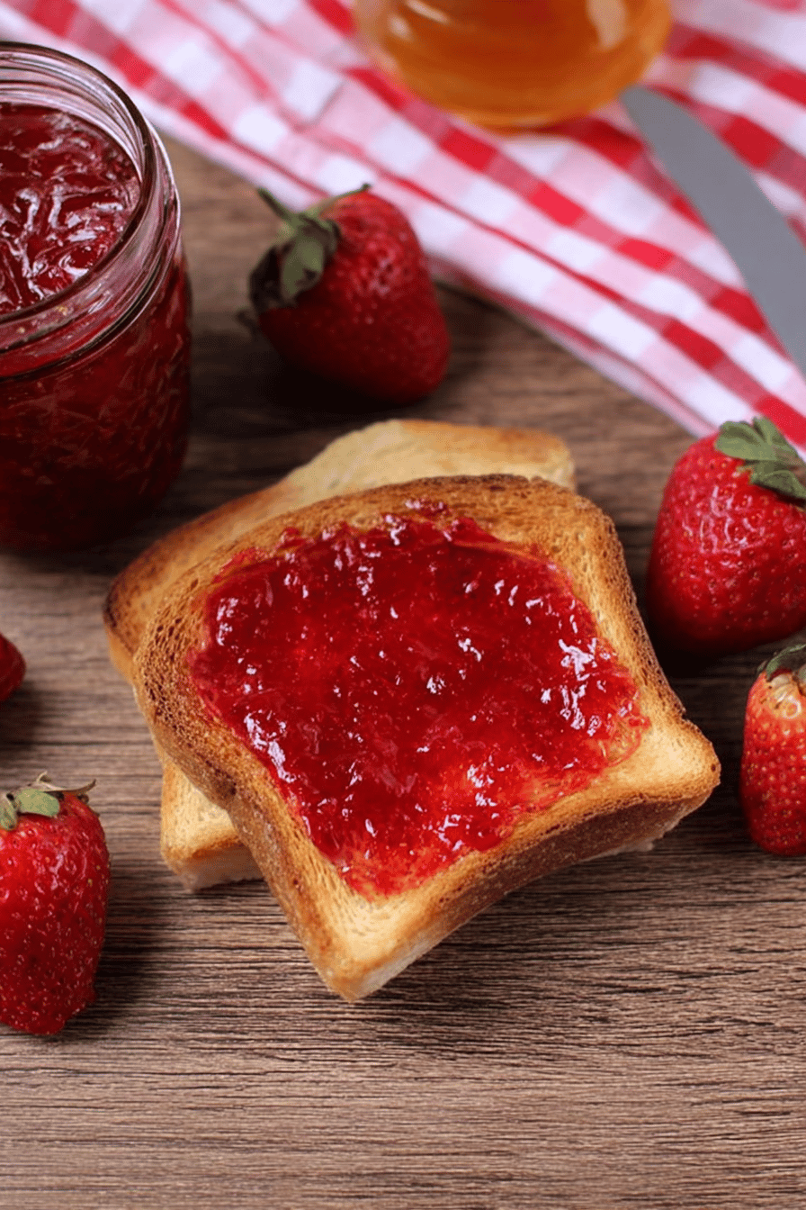Easy Thick Homemade Strawberry Jam Without Pectin
