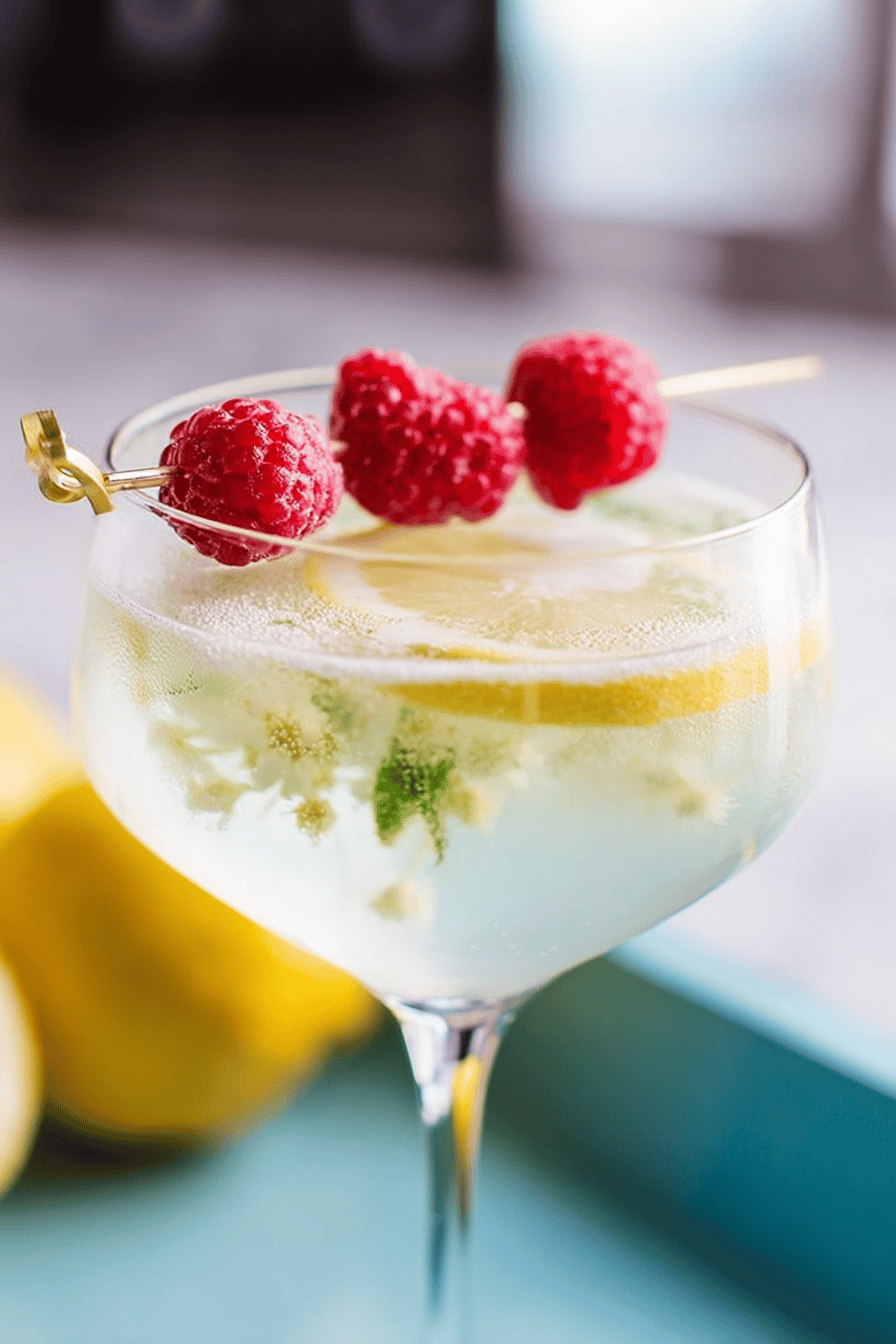 Elderflower Spritz Sparkling Floral Refreshment