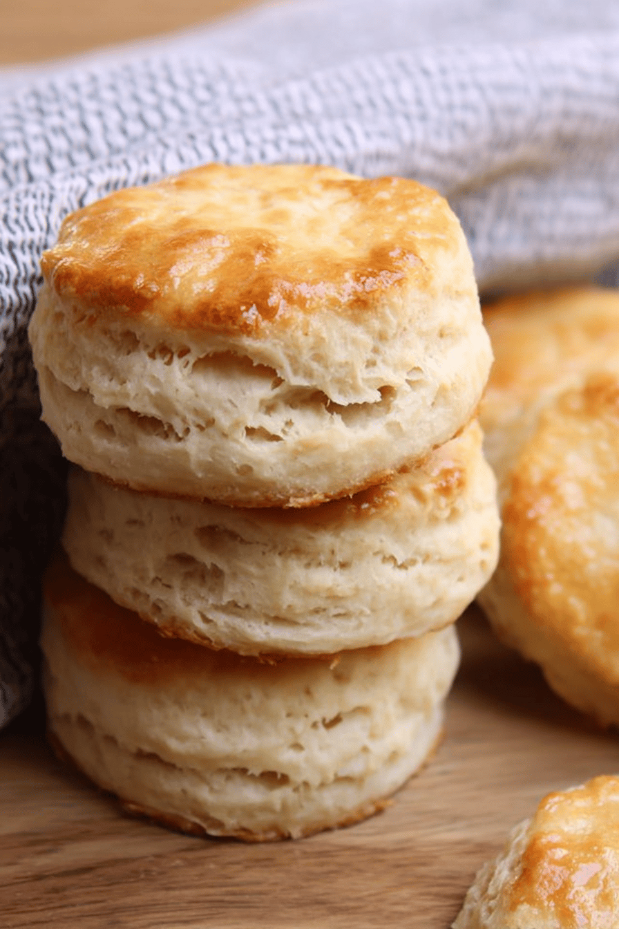 Fluffy Southern Buttermilk Cream Cheese Biscuits
