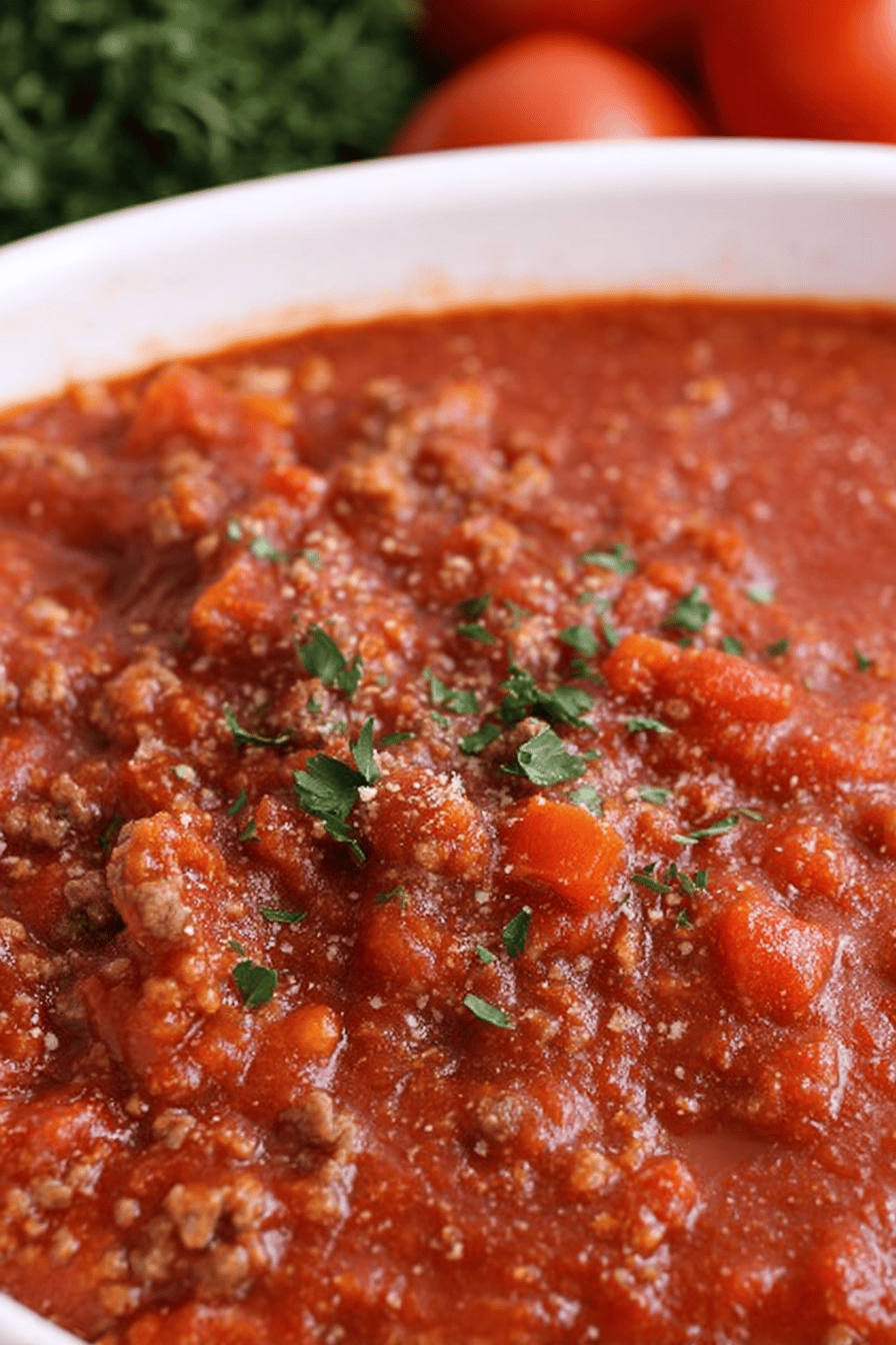 Grandma Barb's Quick Flavorful Spaghetti Sauce