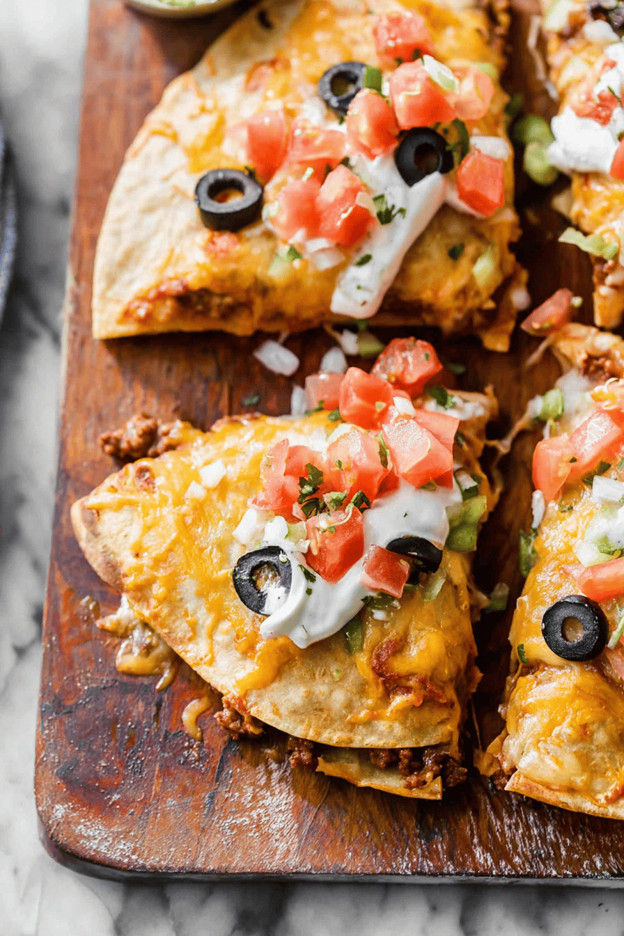 Healthier Homemade Mexican Pizzas Better Than Taco Bell