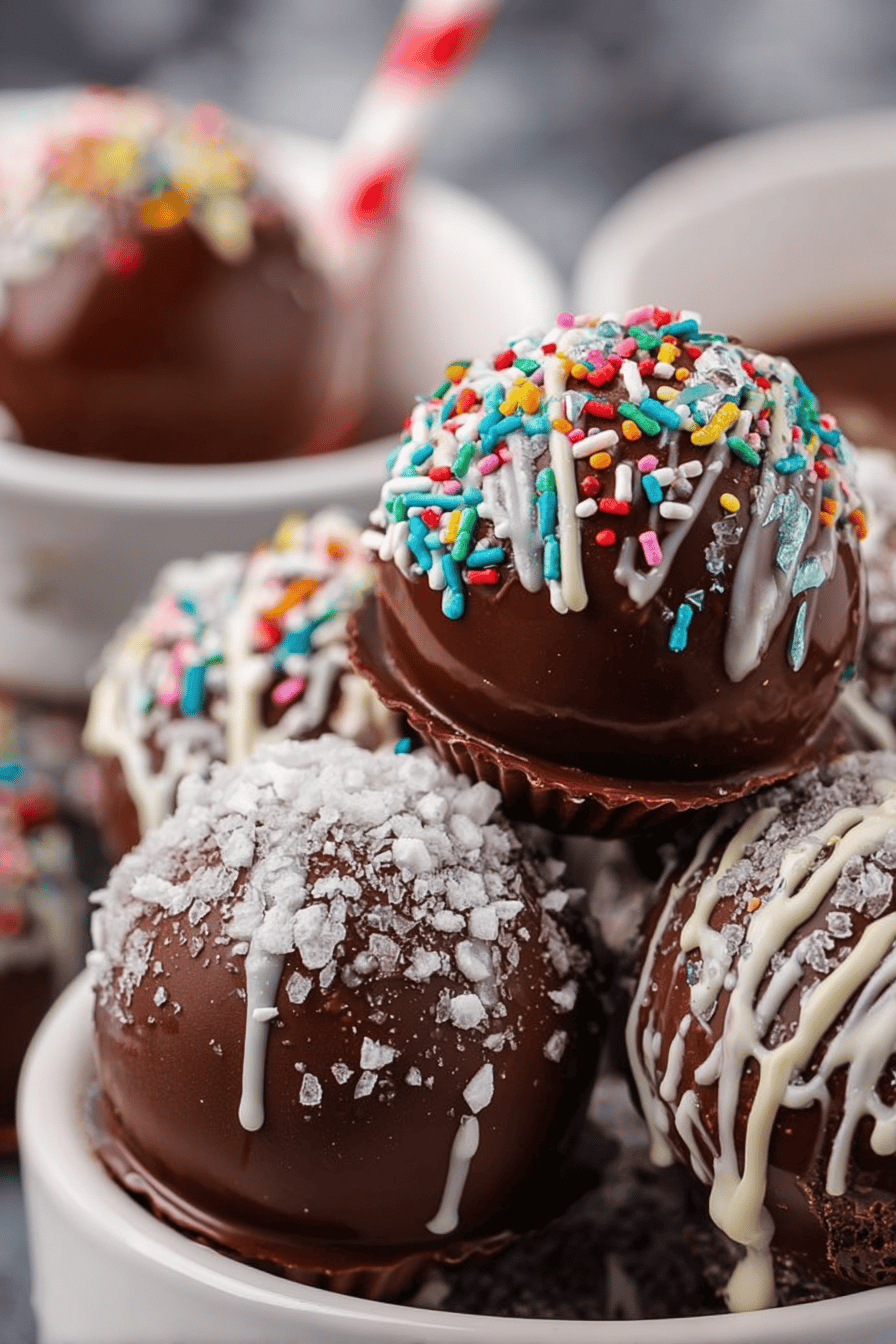 Homemade Hot Chocolate Bombs Recipe