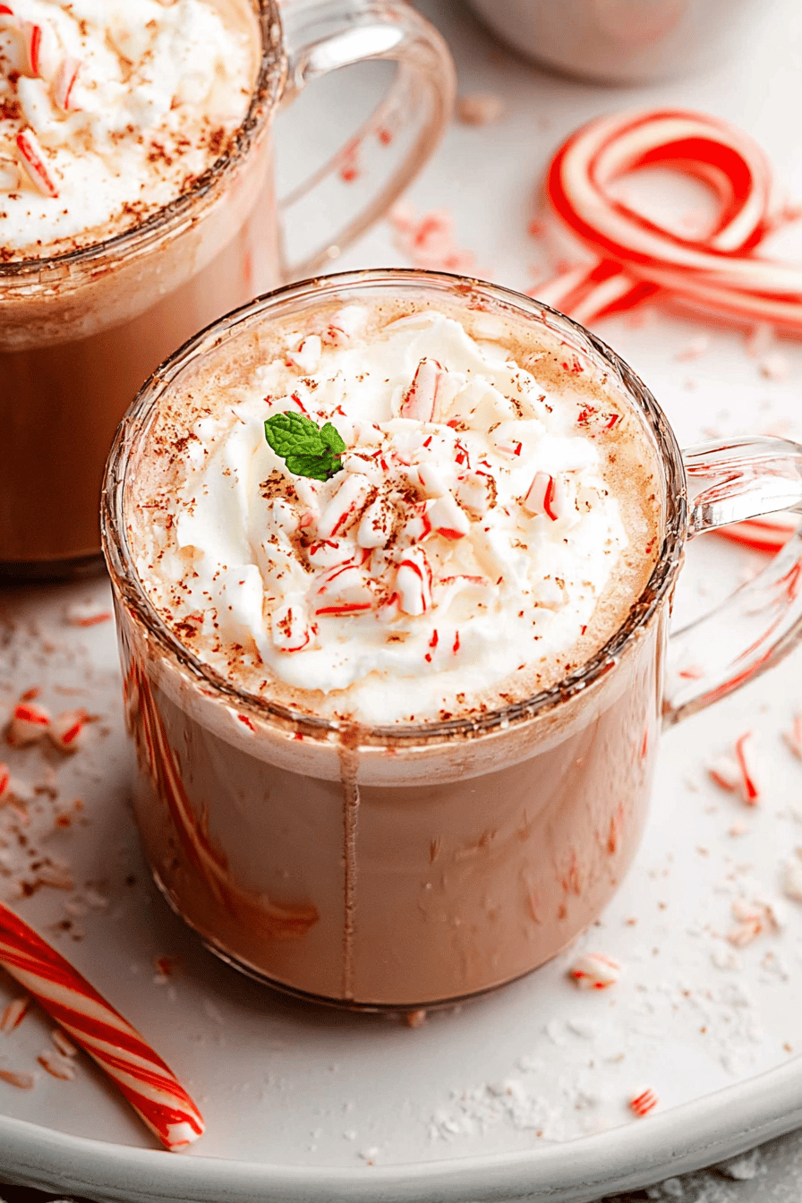 Peppermint Hot Chocolate for Cozy Winter Nights