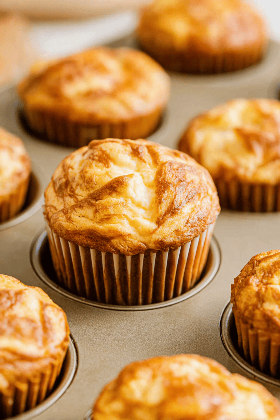 Pumpkin Cream Cheese Breakfast Muffins