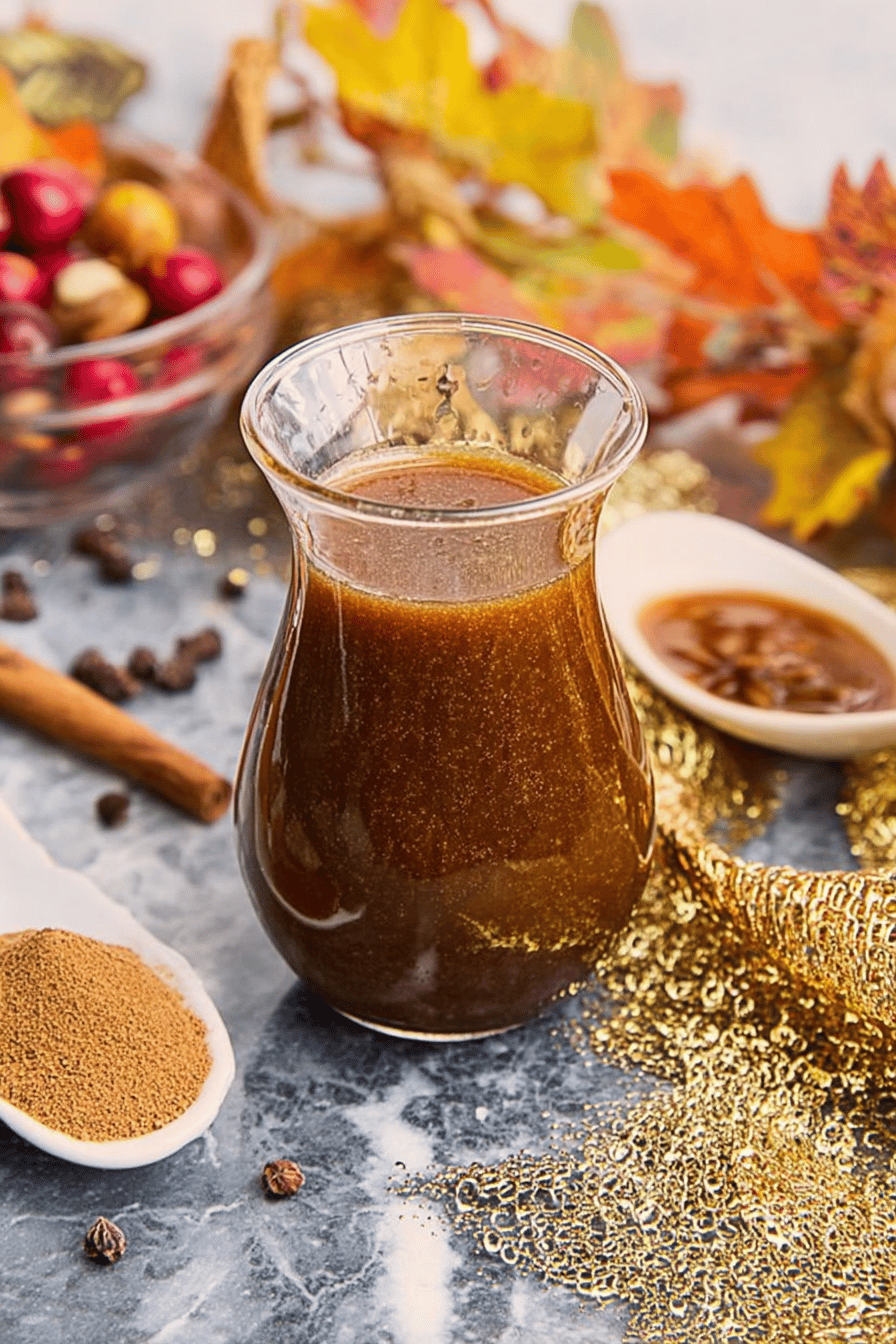 Pumpkin Spice Syrup for Holiday Warmth