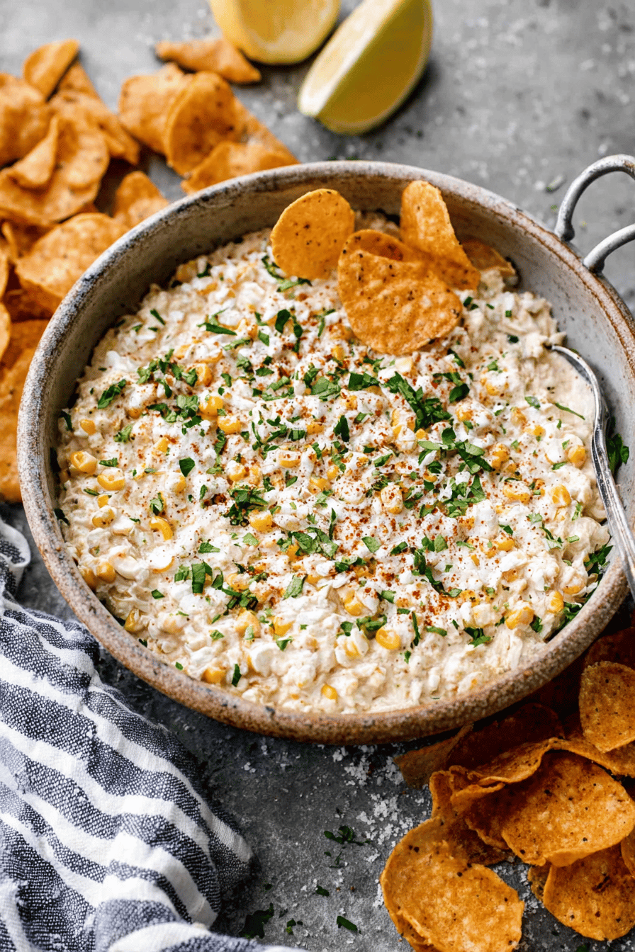 Quick Mexican Street Corn Dip in 15 Minutes