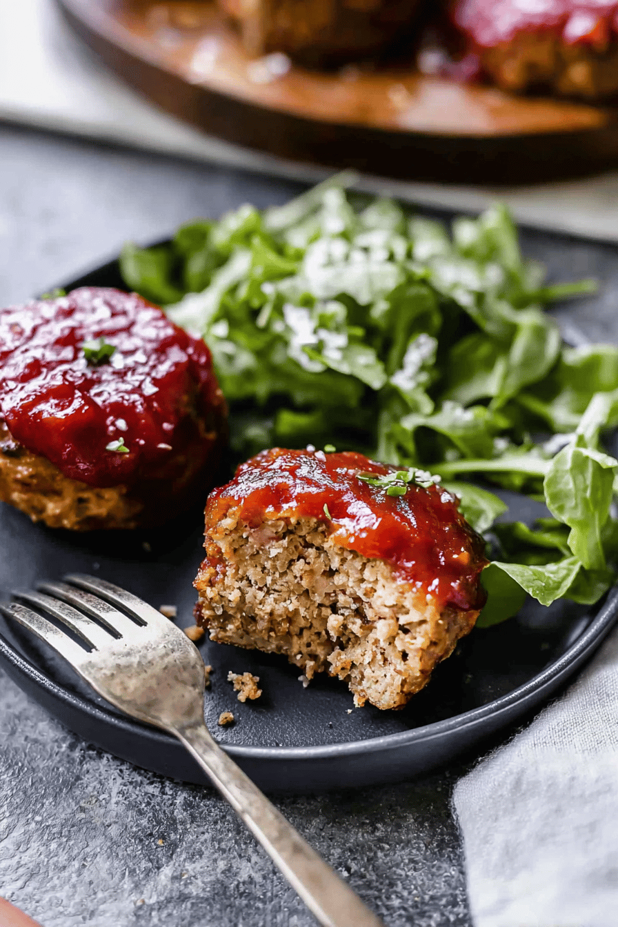 Quick Mini Meatloaf Muffins with Beef or Turkey