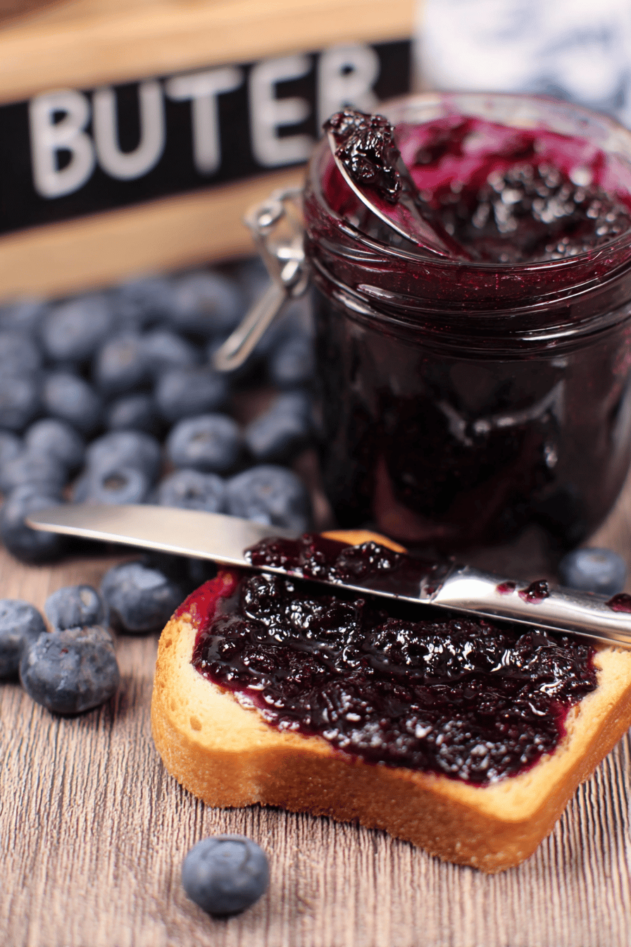 Simple 3-Ingredient Homemade Blueberry Jam