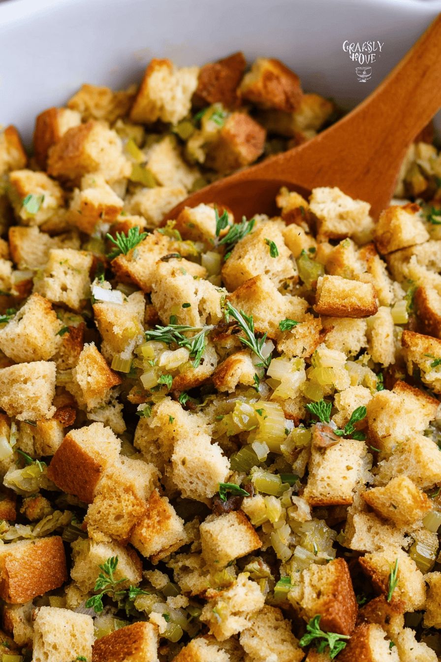 Simple Crockpot Stuffing for Effortless Holiday Meals