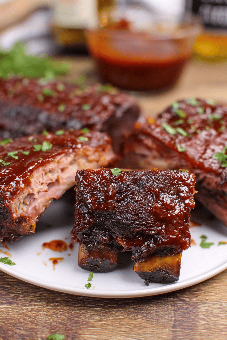 Slow-Cooked Sticky BBQ Ribs with Smoky Rub