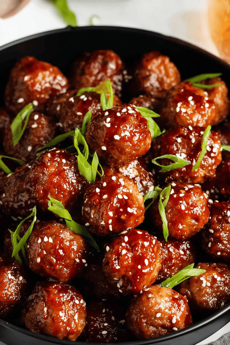Slow Cooker Honey Garlic Meatballs Recipe