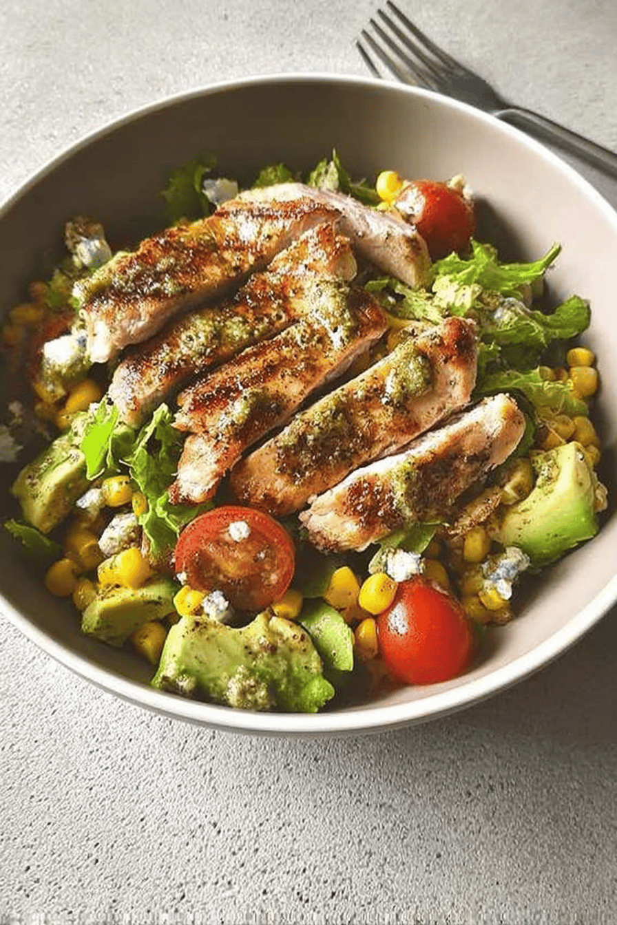 Smoky Summer Chicken Salad with Peaches
